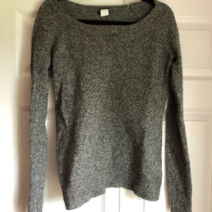 J Crew Lambs Scoop Neck Wool Sweater